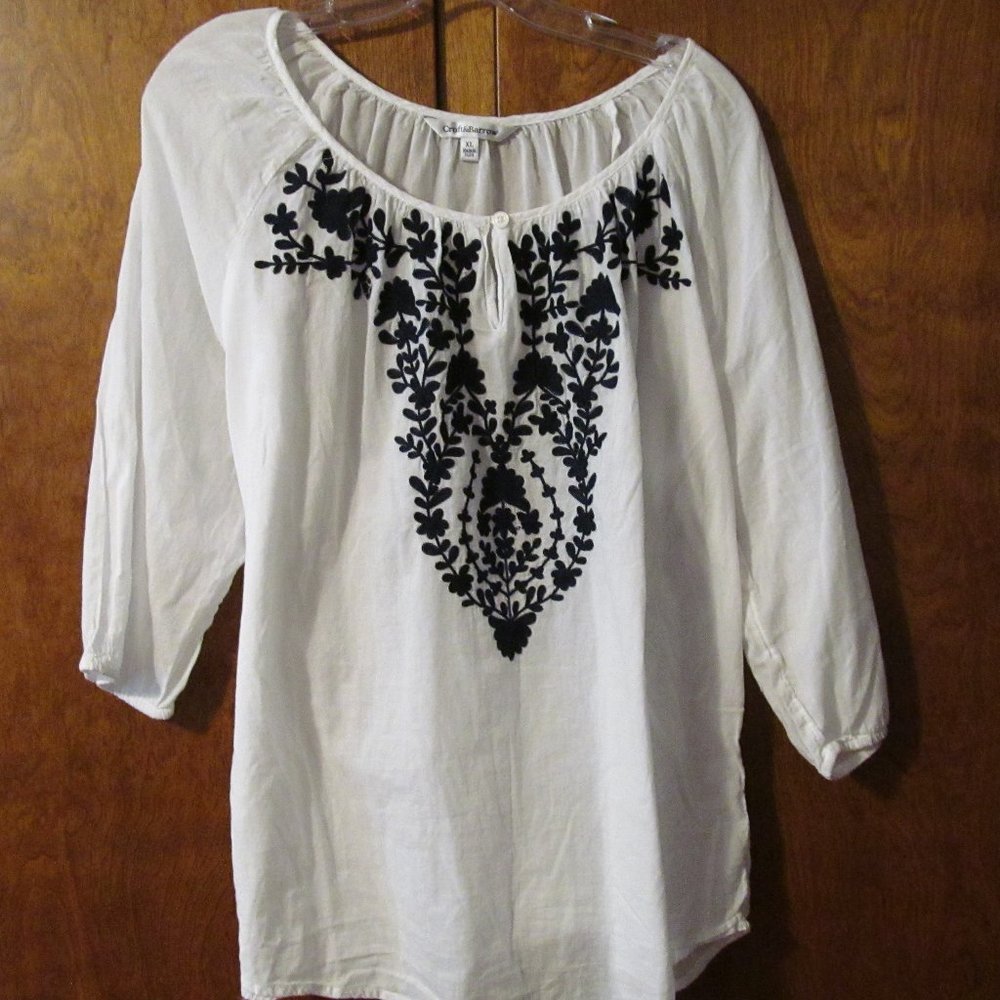 Croft & Barrow Women’s Top Blouse - Size XL